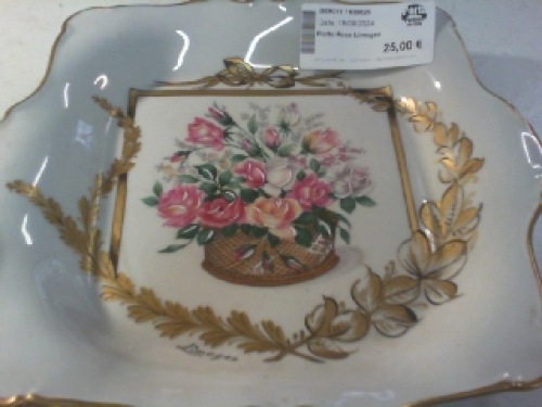 Piatto Rose Limoges